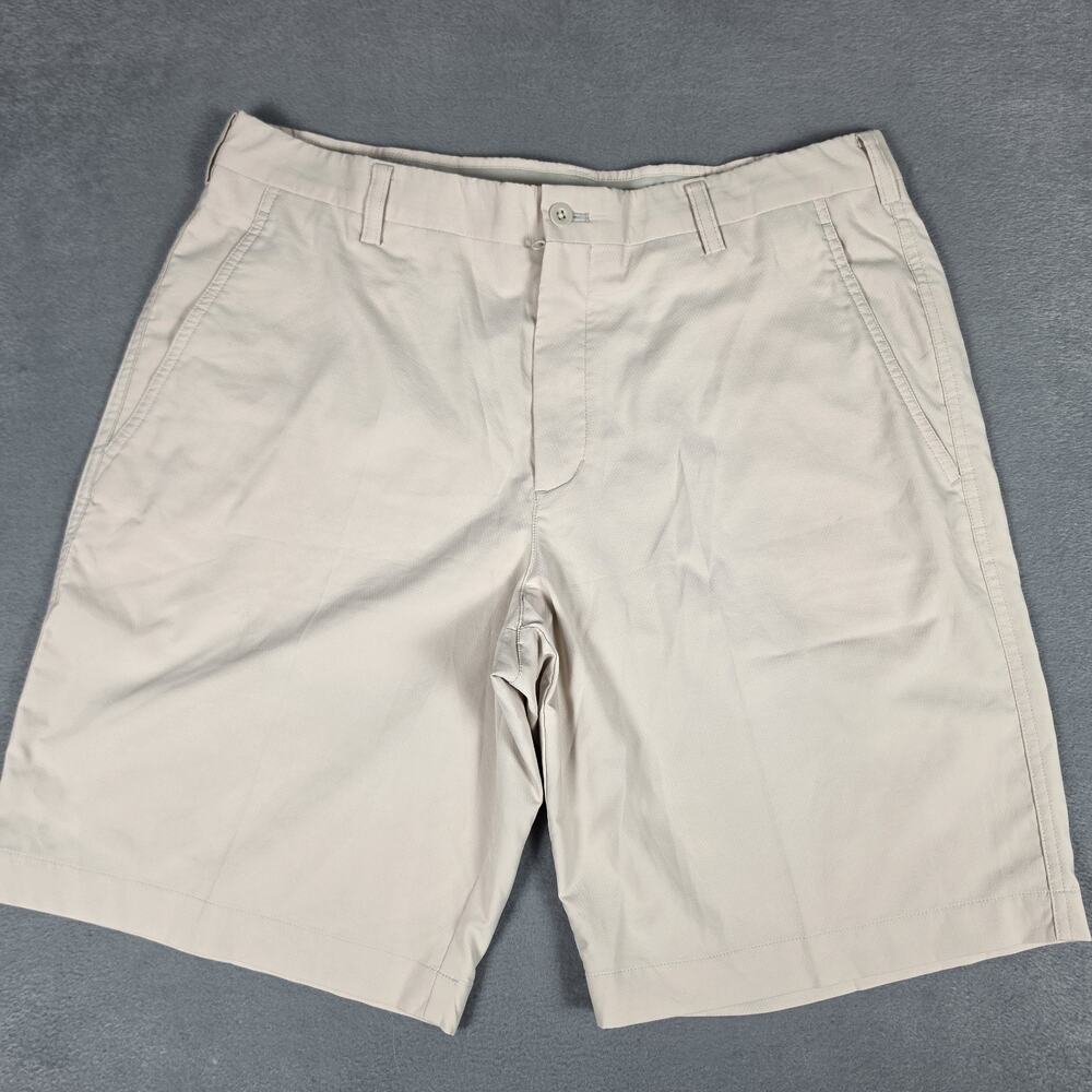 Nike Golf Dri-FIT Men's Golf Shorts Beige Performance Stretch Size 34